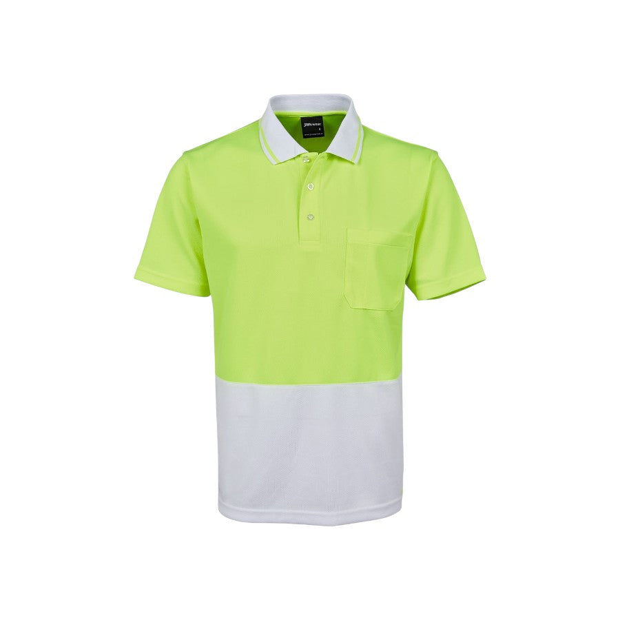 Custom Hi Vis Non-Cuff Traditional Polo | BrightenWear AU
