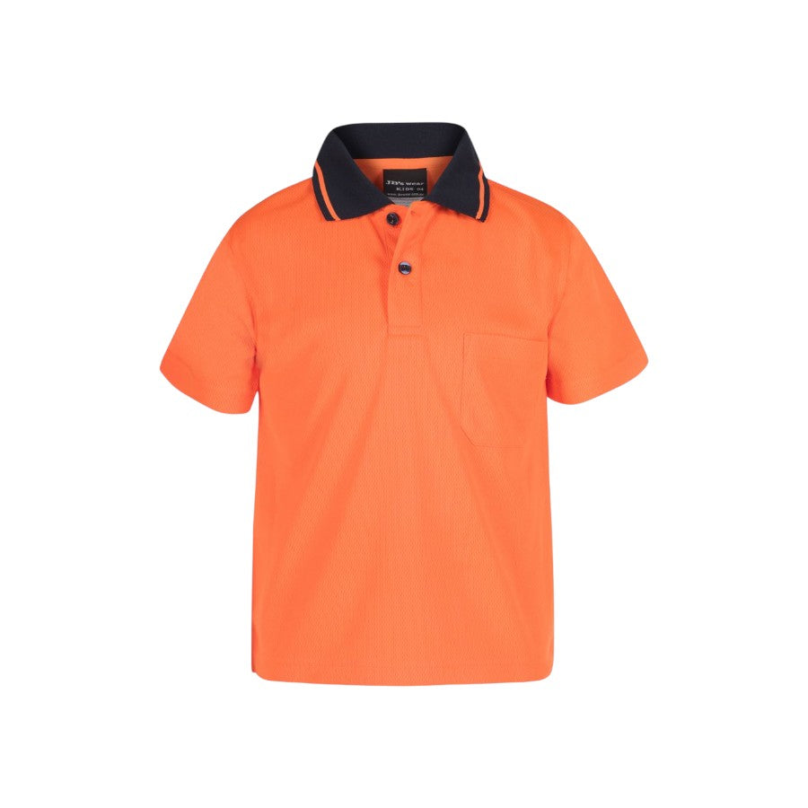 Custom Hi Vis Non-Cuff Traditional Polo | BrightenWear AU