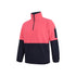 Hi Vis 1/2 Zip Polar Fleece - HV Pink/Navy