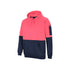 Hi Vis Pull Over Hoodie - HV Pink/Navy
