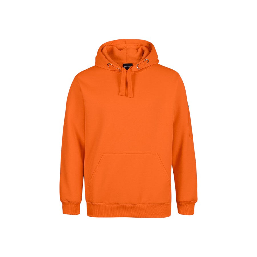 Hi Vis Pull Over Hoodie - Orange