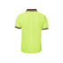 Hi Vis S/S Traditional Polo - Lime/Maroon
