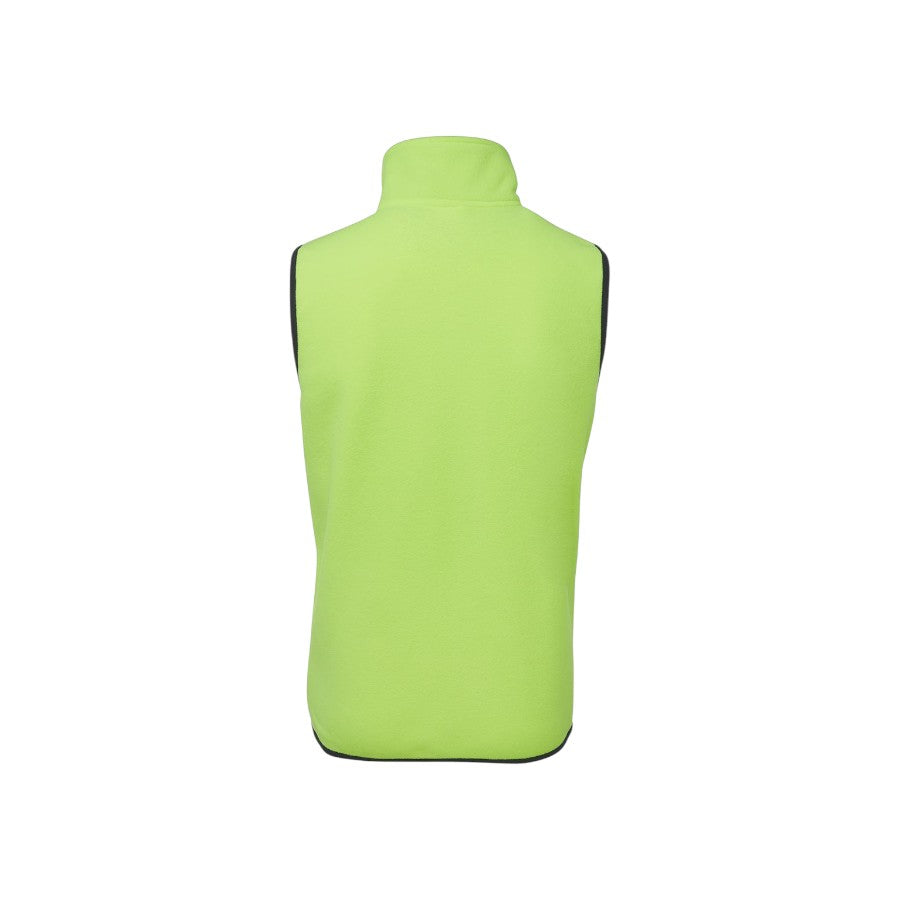 Hi Vis Polar Vest - Lime/Navy