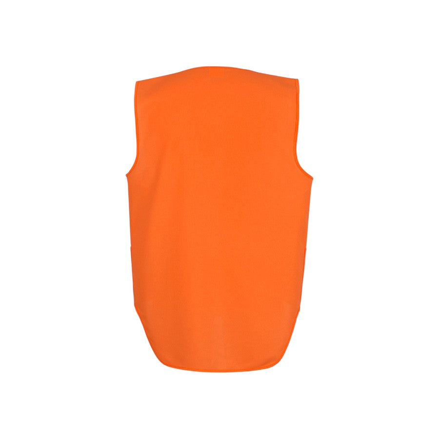 Hi-Vis zip drop tail safety vest – custom embroidery, BrightenWear