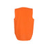 Hi-Vis zip drop tail safety vest – custom embroidery, BrightenWear