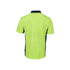 Hi Vis S/S Sport Polo - Lime/Navy