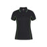 Podium Ladies Piping Polo - Black/Pea Green