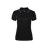 Podium Ladies Piping Polo - Black/Purple