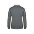 Podium L/S Piping Polo - Grey/Orange