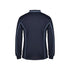 Podium L/S Piping Polo - Navy/Lt Blue