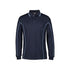 Podium L/S Piping Polo - Navy/Lt Blue