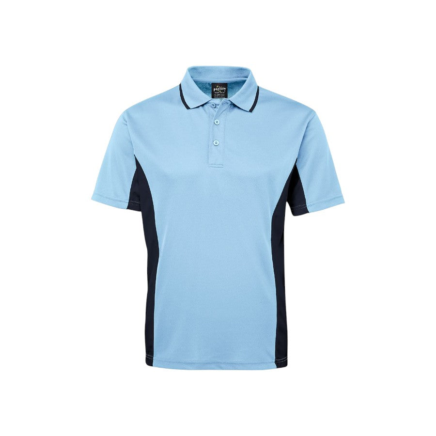 Contrast sports polo – custom embroidery, BrightenWear