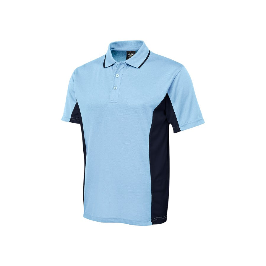 Contrast sports polo – custom embroidery, BrightenWear