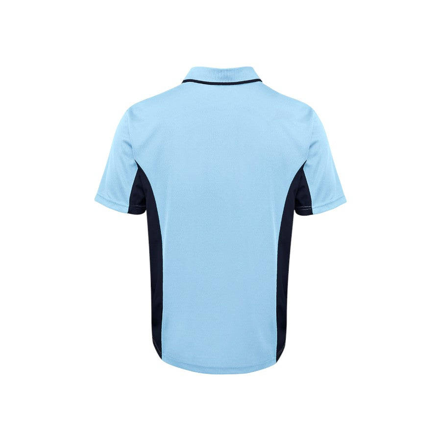 Contrast sports polo – custom embroidery, BrightenWear 