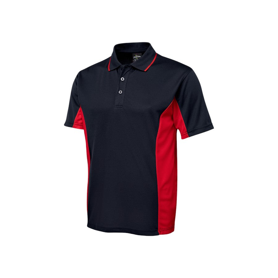 Contrast sports polo – custom embroidery, BrightenWear