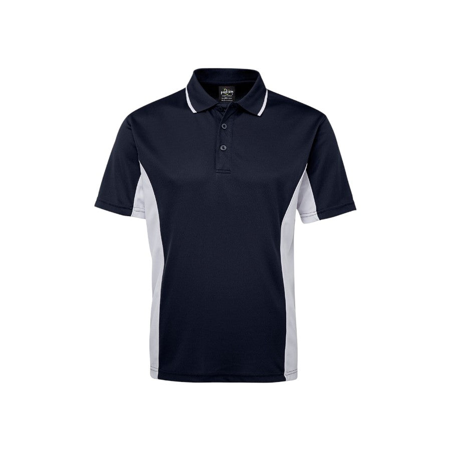 Contrast sports polo – custom embroidery, BrightenWear