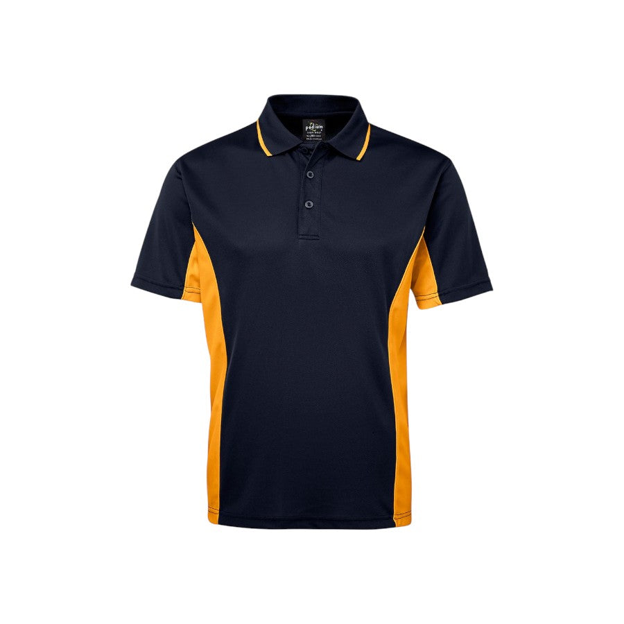 Contrast sports polo – custom embroidery, BrightenWear
