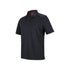 Podium Contrast Stretch Polo - Black/Red