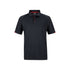 Podium Contrast Stretch Polo - Black/Red