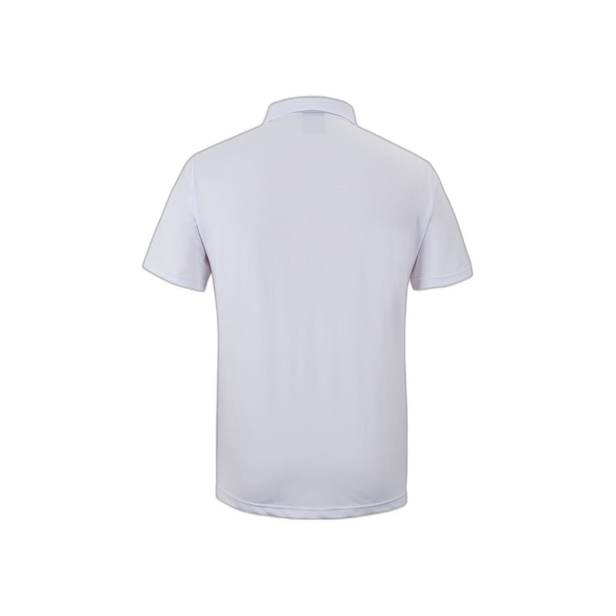 Podium Stretch Polo - White