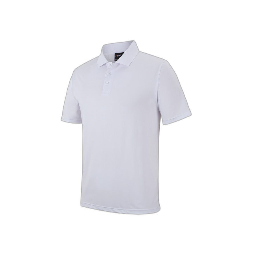 Podium Stretch Polo - White