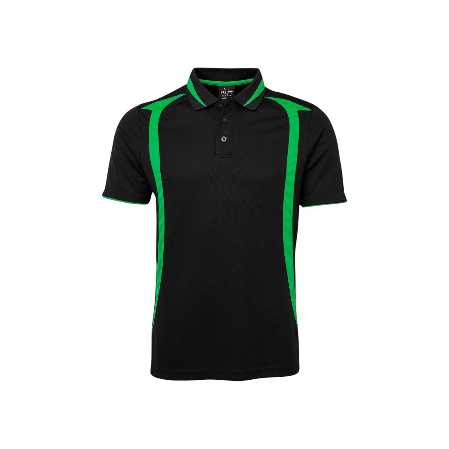Custom Podium Swirl Contrast Polo | BrightenWear AU