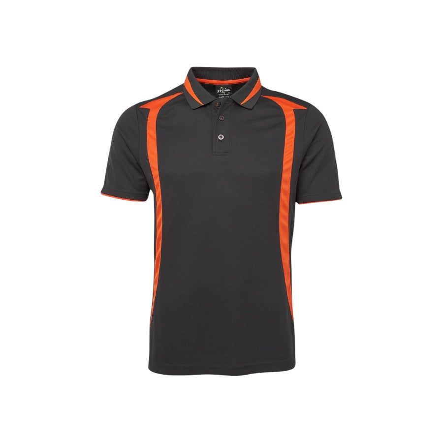 Custom Podium Swirl Contrast Polo | BrightenWear AU