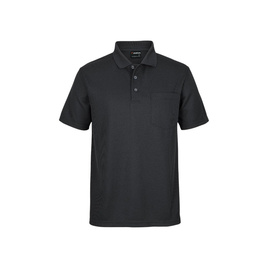 Custom Podium Waffle Pocket Polo | BrightenWear AU