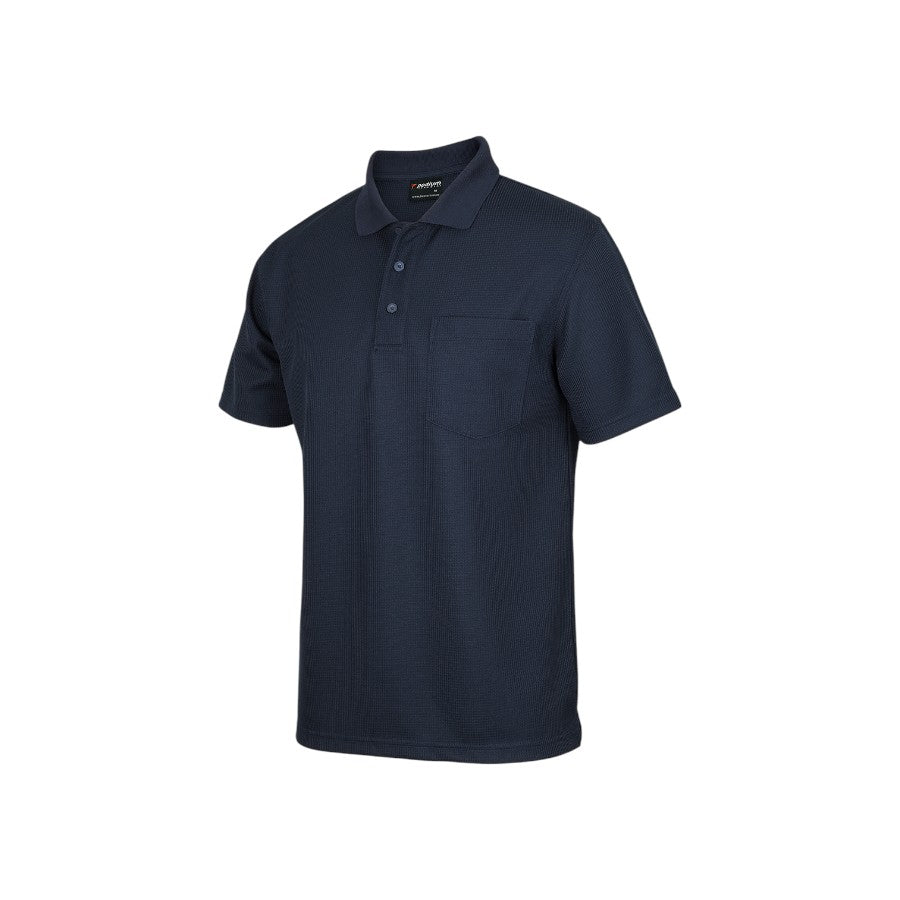 Custom Podium Waffle Pocket Polo | BrightenWear AU