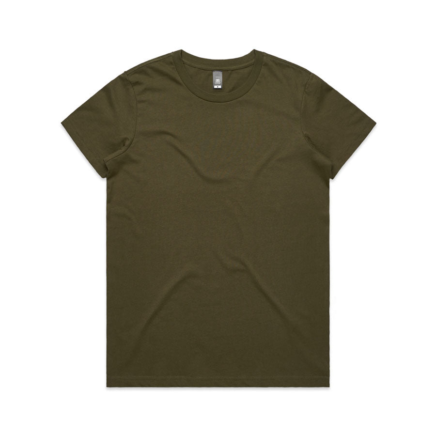 Woman's Maple Tee- Workwear Branding Embroidery ｜Digital Printing