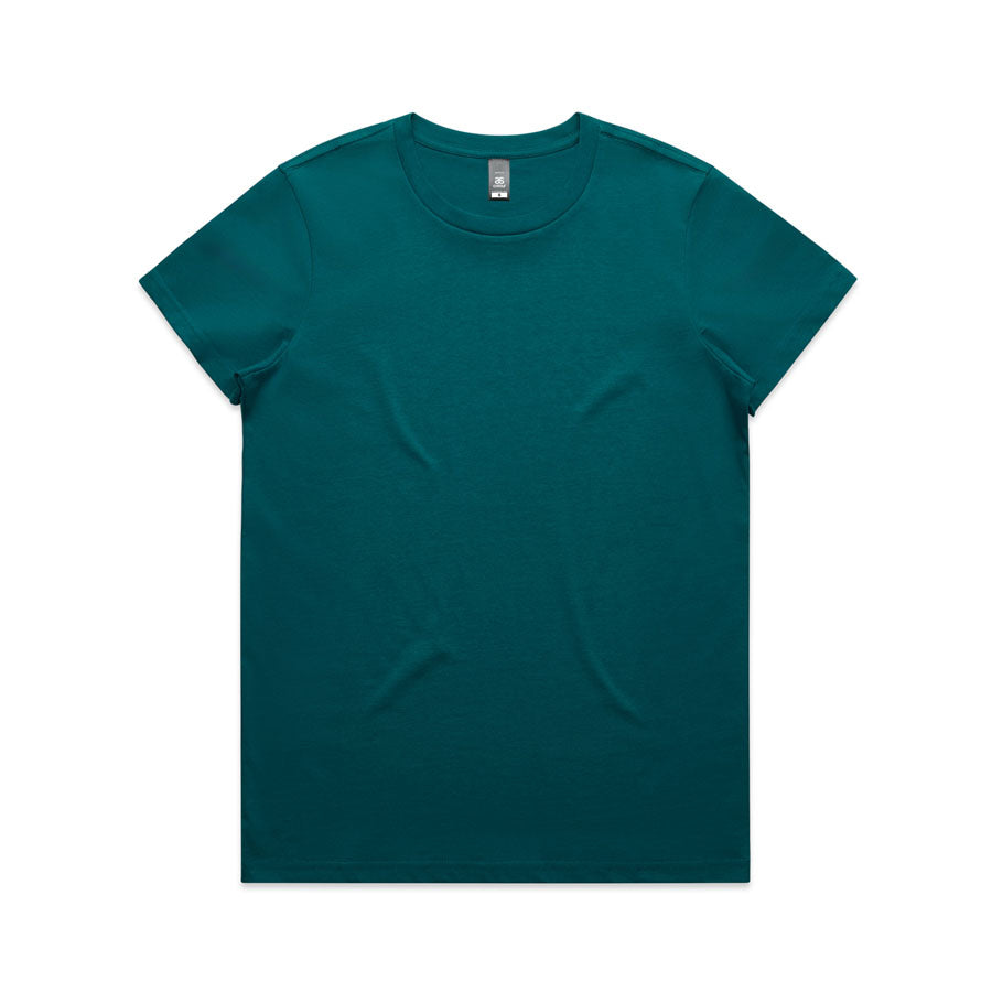 Woman's Maple Tee- Workwear Branding Embroidery ｜Digital Printing