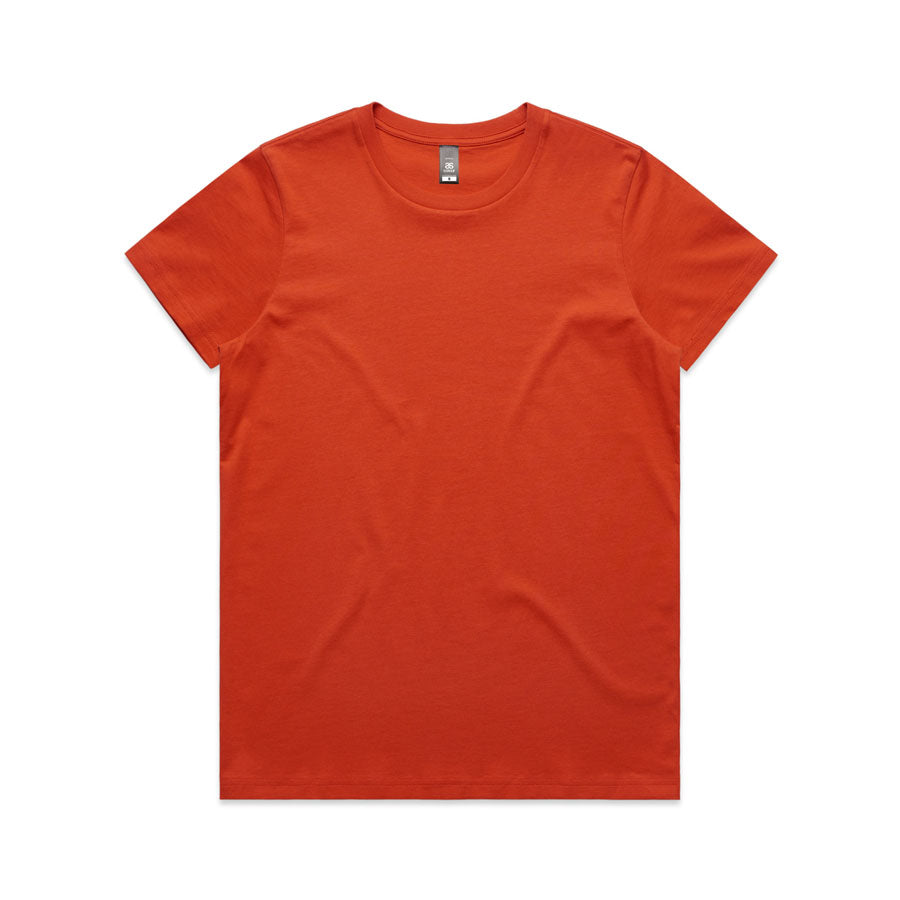 Woman's Maple Tee- Workwear Branding Embroidery ｜Digital Printing