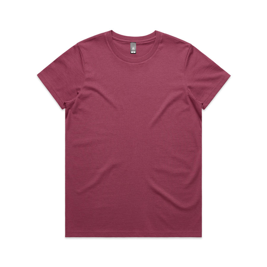 Woman's Maple Tee- Workwear Branding Embroidery ｜Digital Printing