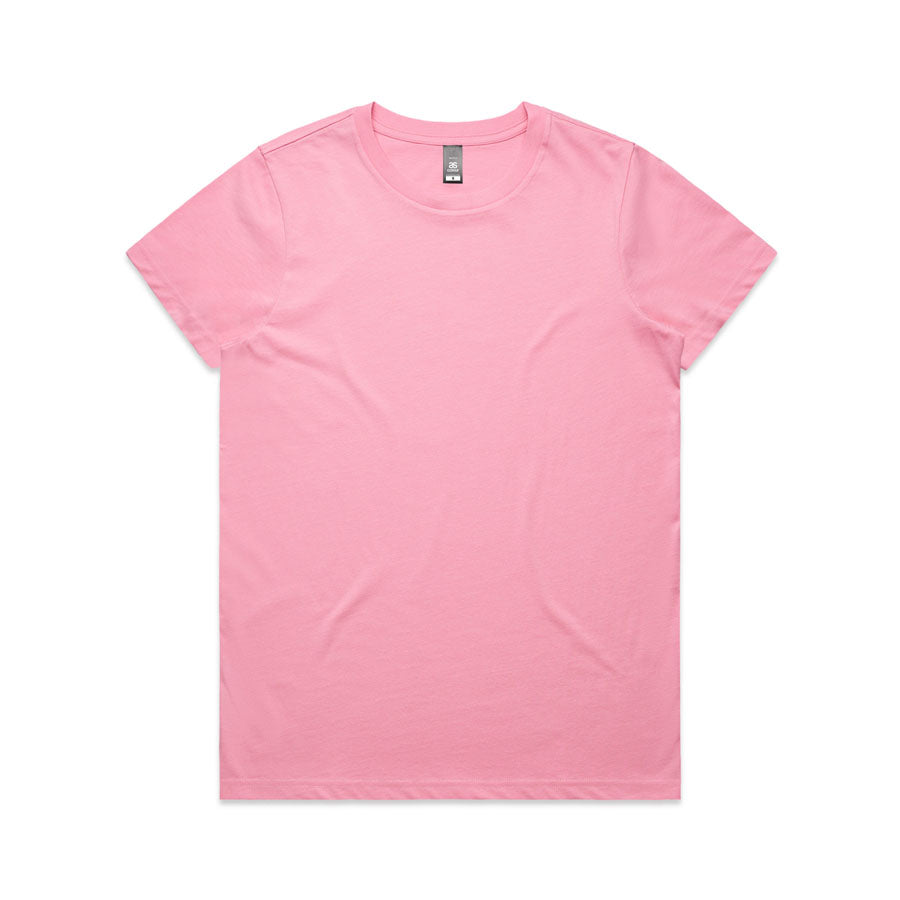 Woman's Maple Tee- Workwear Branding Embroidery ｜Digital Printing