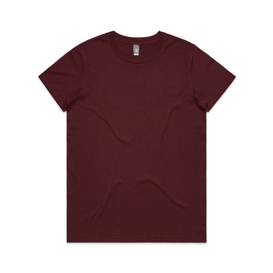Woman's Maple Tee- Workwear Branding Embroidery ｜Digital Printing