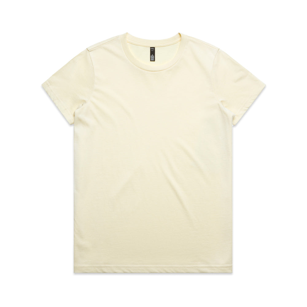 Woman's Maple Tee- Workwear Branding Embroidery ｜Digital Printing