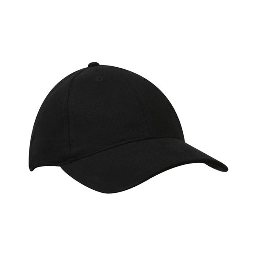 Brushed Heavy Cotton Cap - Headwear Branding Embroidery