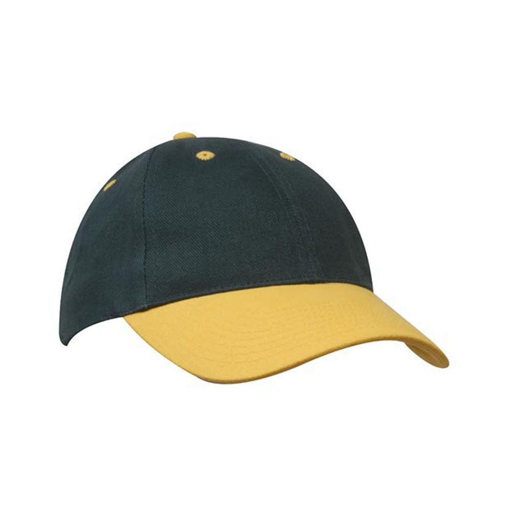 Brushed Heavy Cotton Cap - Headwear Branding Embroidery