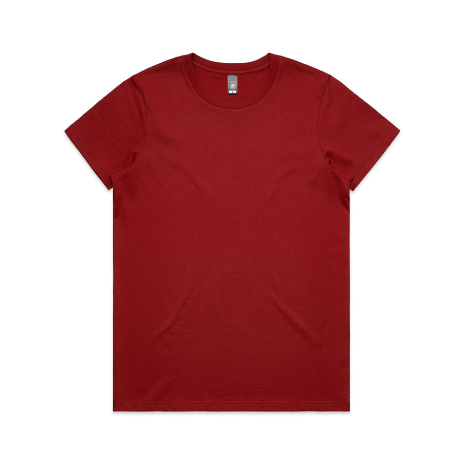Woman's Maple Tee- Workwear Branding Embroidery ｜Digital Printing