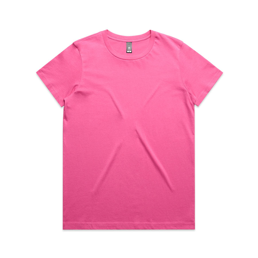 Woman's Maple Tee- Workwear Branding Embroidery ｜Digital Printing