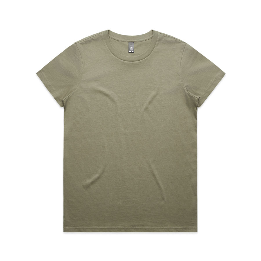 Woman's Maple Tee- Workwear Branding Embroidery ｜Digital Printing