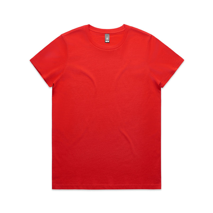 Woman's Maple Tee- Workwear Branding Embroidery ｜Digital Printing