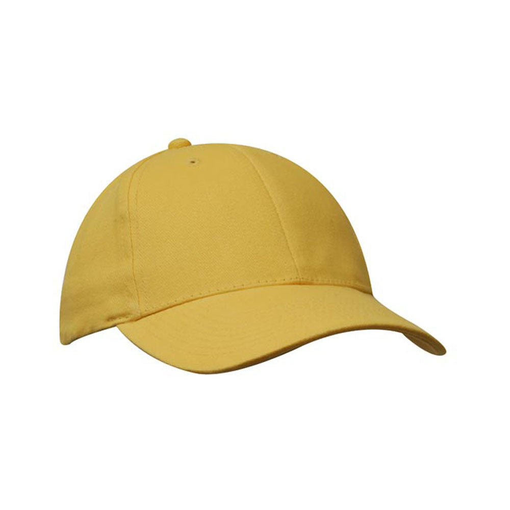Brushed Heavy Cotton Cap - Headwear Branding Embroidery