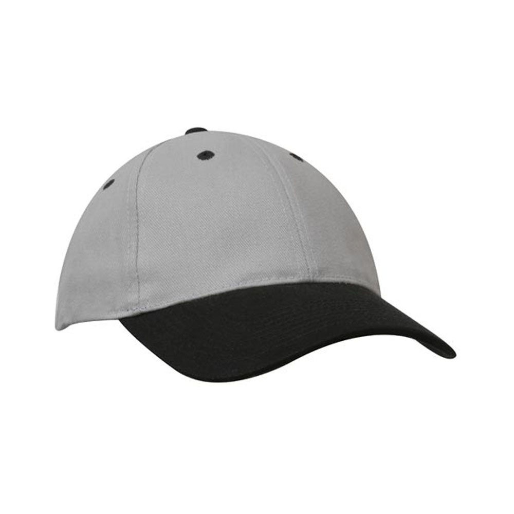Brushed Heavy Cotton Cap - Headwear Branding Embroidery