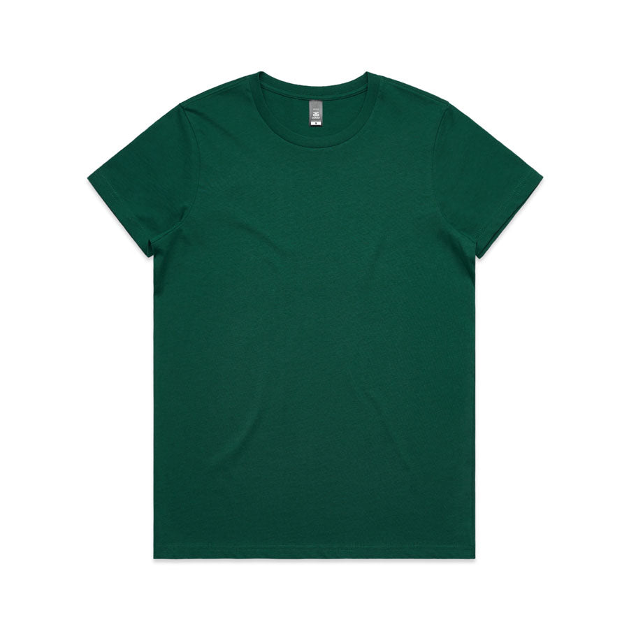 Woman's Maple Tee- Workwear Branding Embroidery ｜Digital Printing