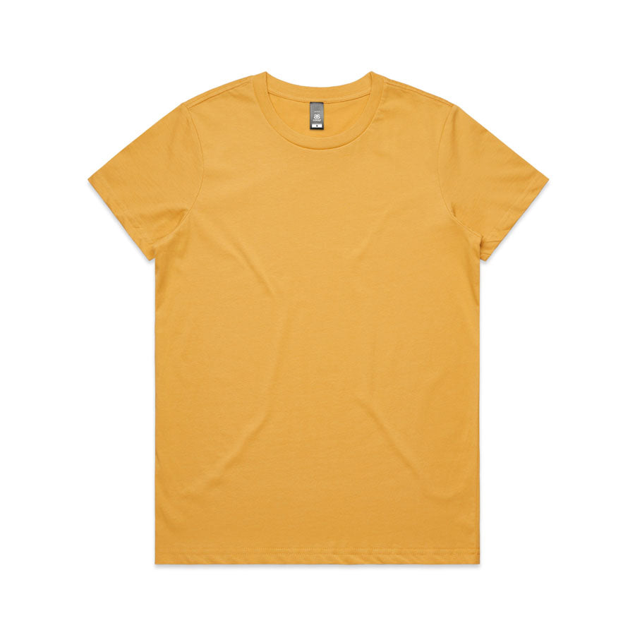 Woman's Maple Tee- Workwear Branding Embroidery ｜Digital Printing
