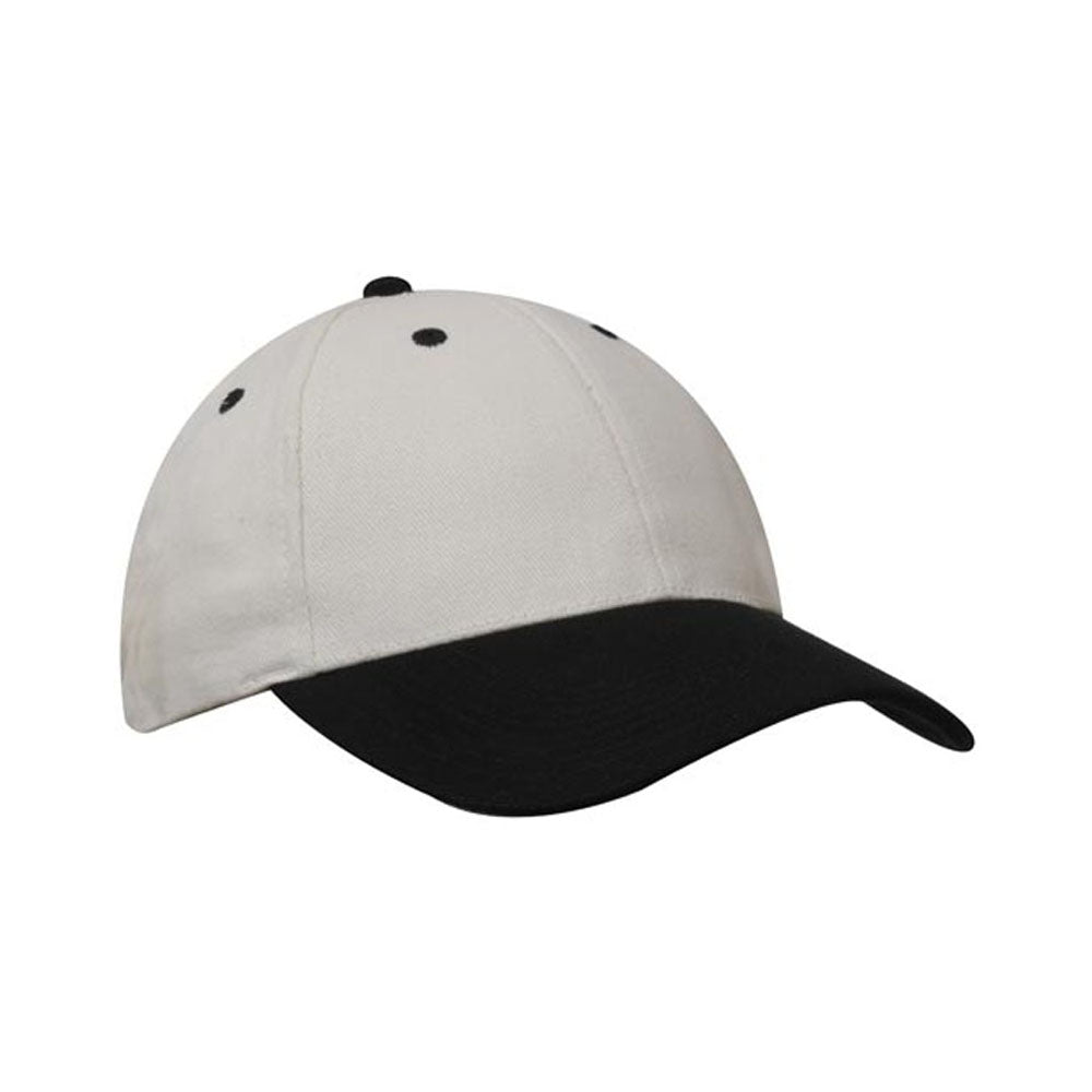 Brushed Heavy Cotton Cap - Headwear Branding Embroidery