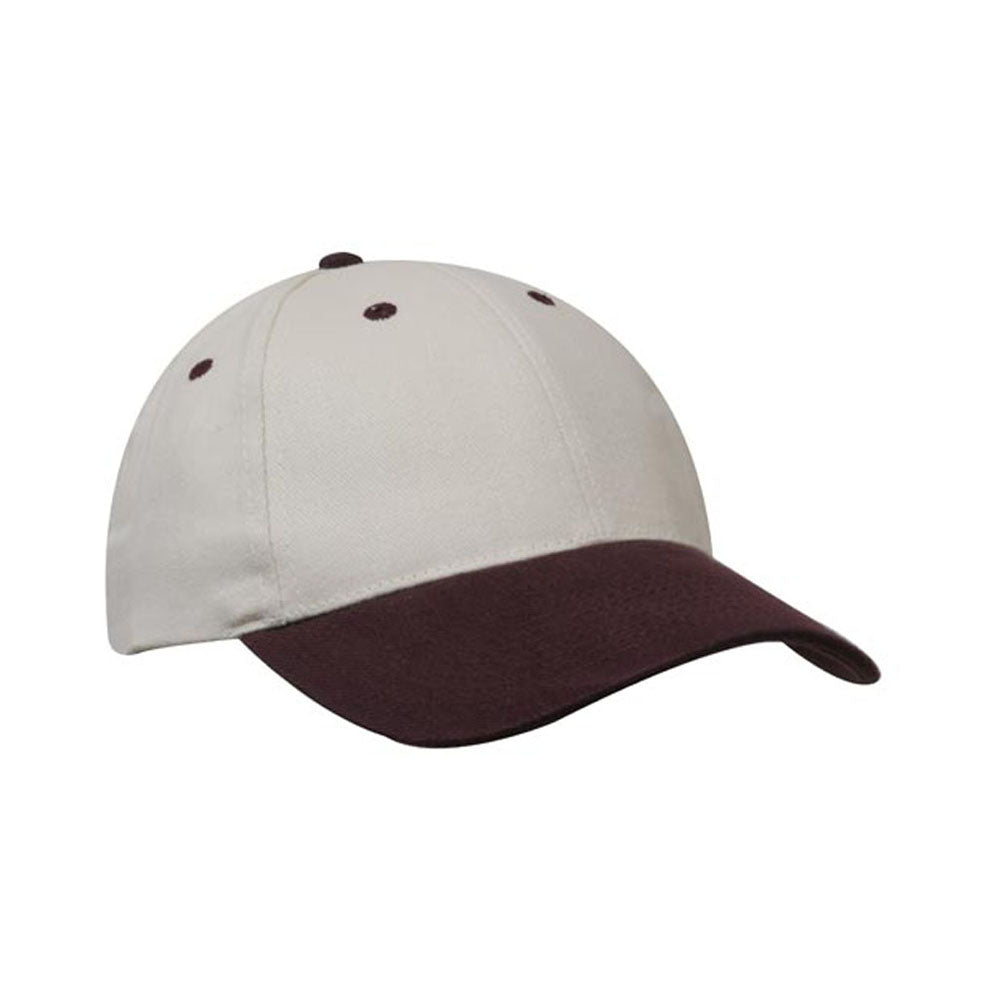 Brushed Heavy Cotton Cap - Headwear Branding Embroidery