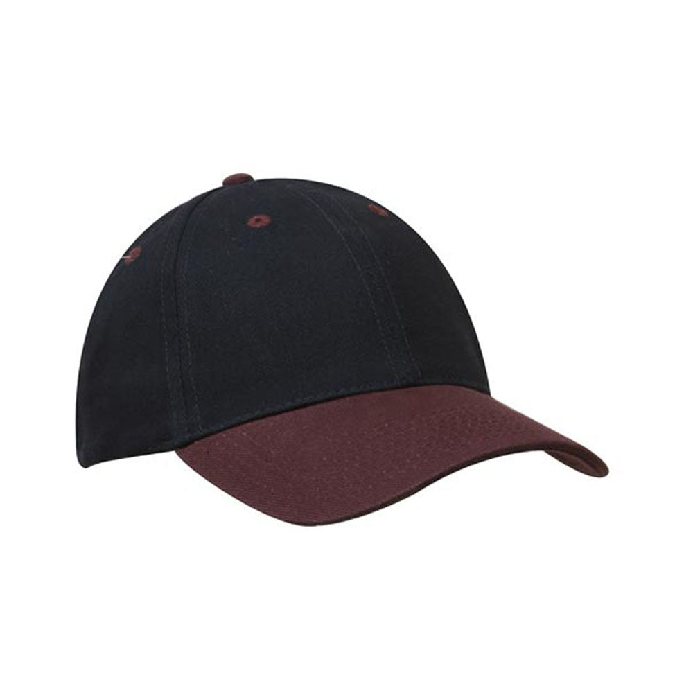 Brushed Heavy Cotton Cap - Headwear Branding Embroidery