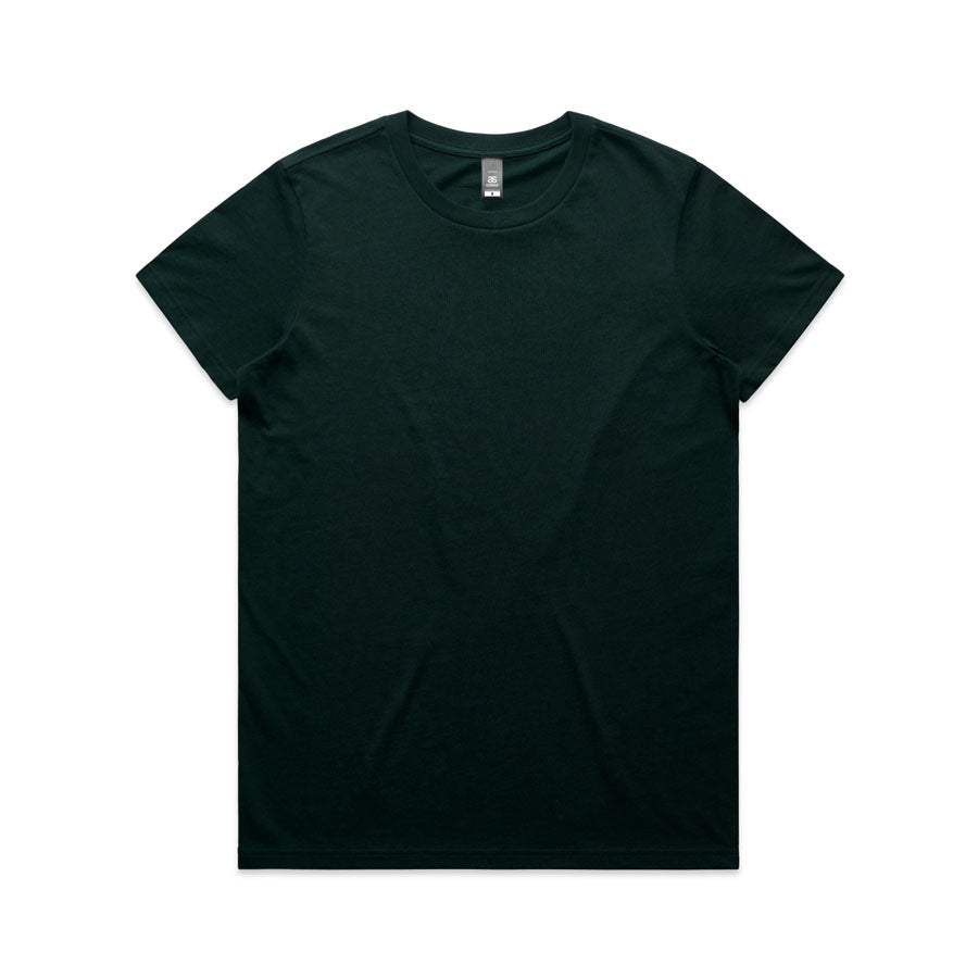 Woman's Maple Tee- Workwear Branding Embroidery ｜Digital Printing